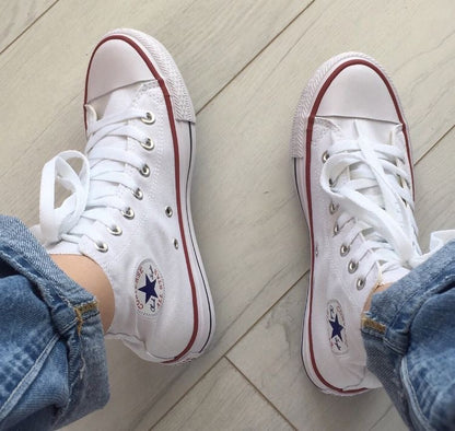 All Star Beyaz Uzun